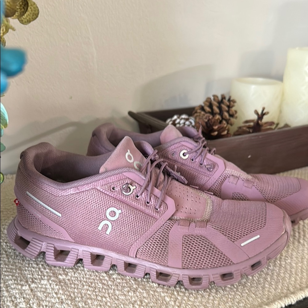 On Running Women's Pink Running Shoes